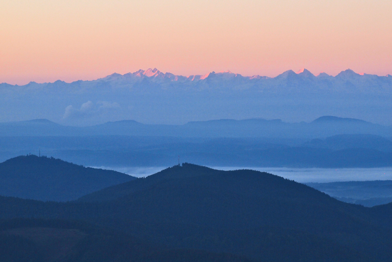 Alpenblick vom Belchen