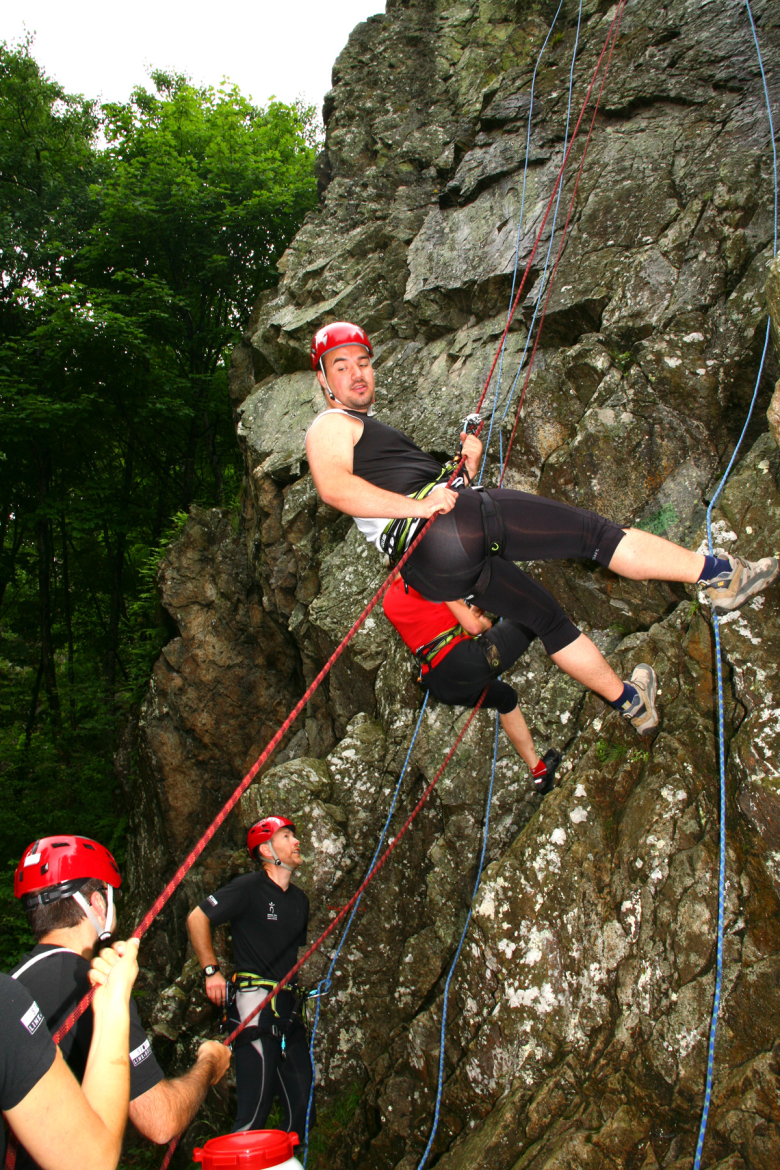Harzlochfelsen Klettern1
