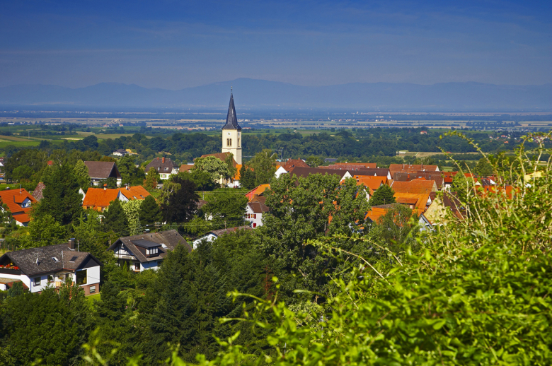 Blick auf Ballrechten-Dottingen